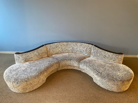 1980s/1990s Post Modern Contemporary Vladimir Kagan for Weiman Furniture Three Piece Cloud Sectional