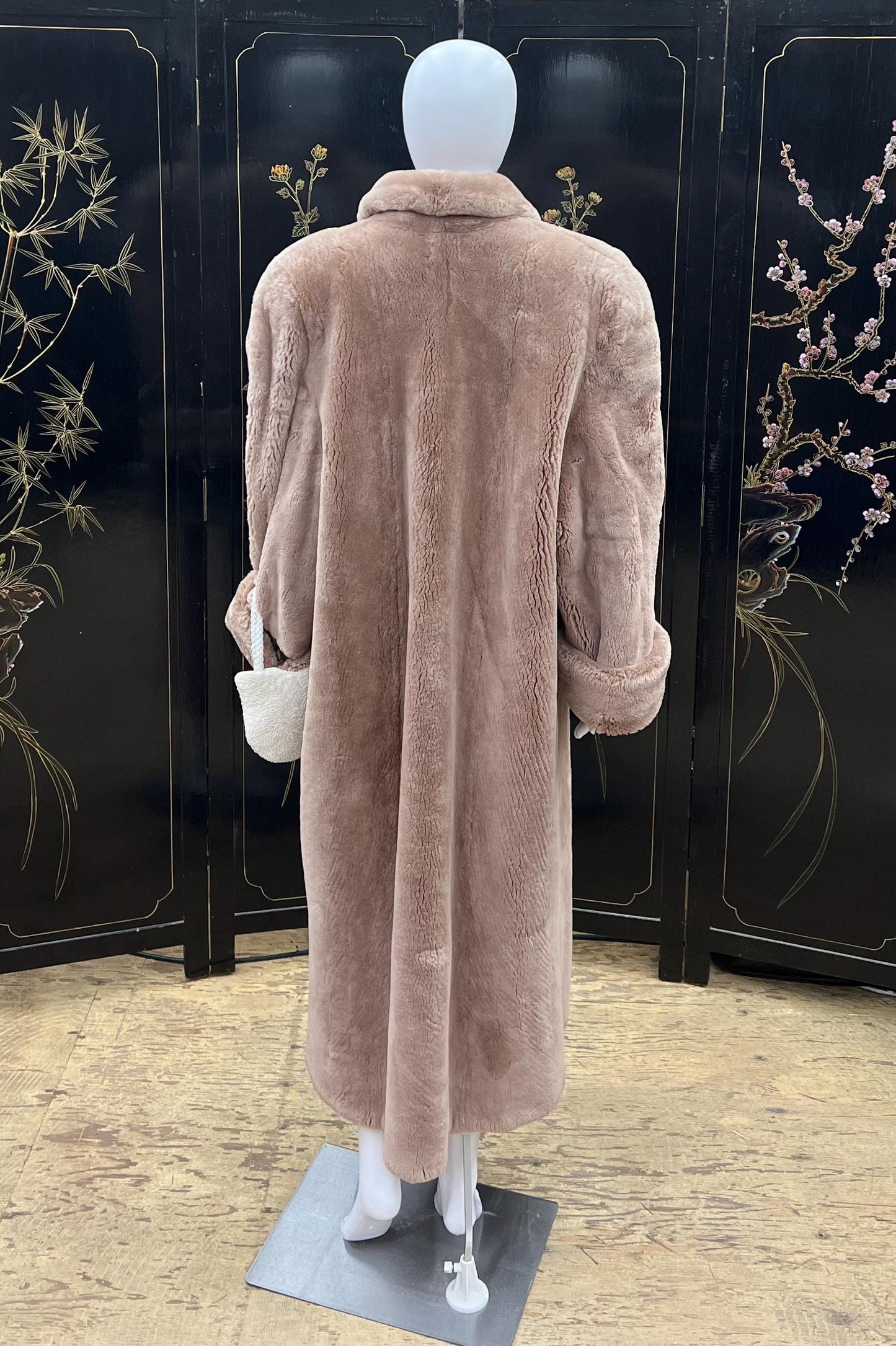 1989 Furs By Robert Vintage Luxuriously Plush And Soft Full Length Genuine Sheared Beaver Fur Coat